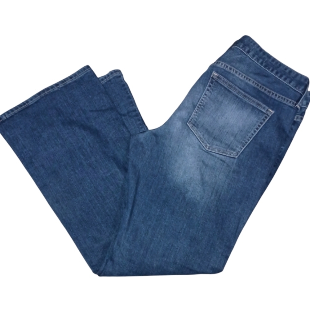 Gap Long& Lean Medium Wash Bootcut Jeans Size 33r